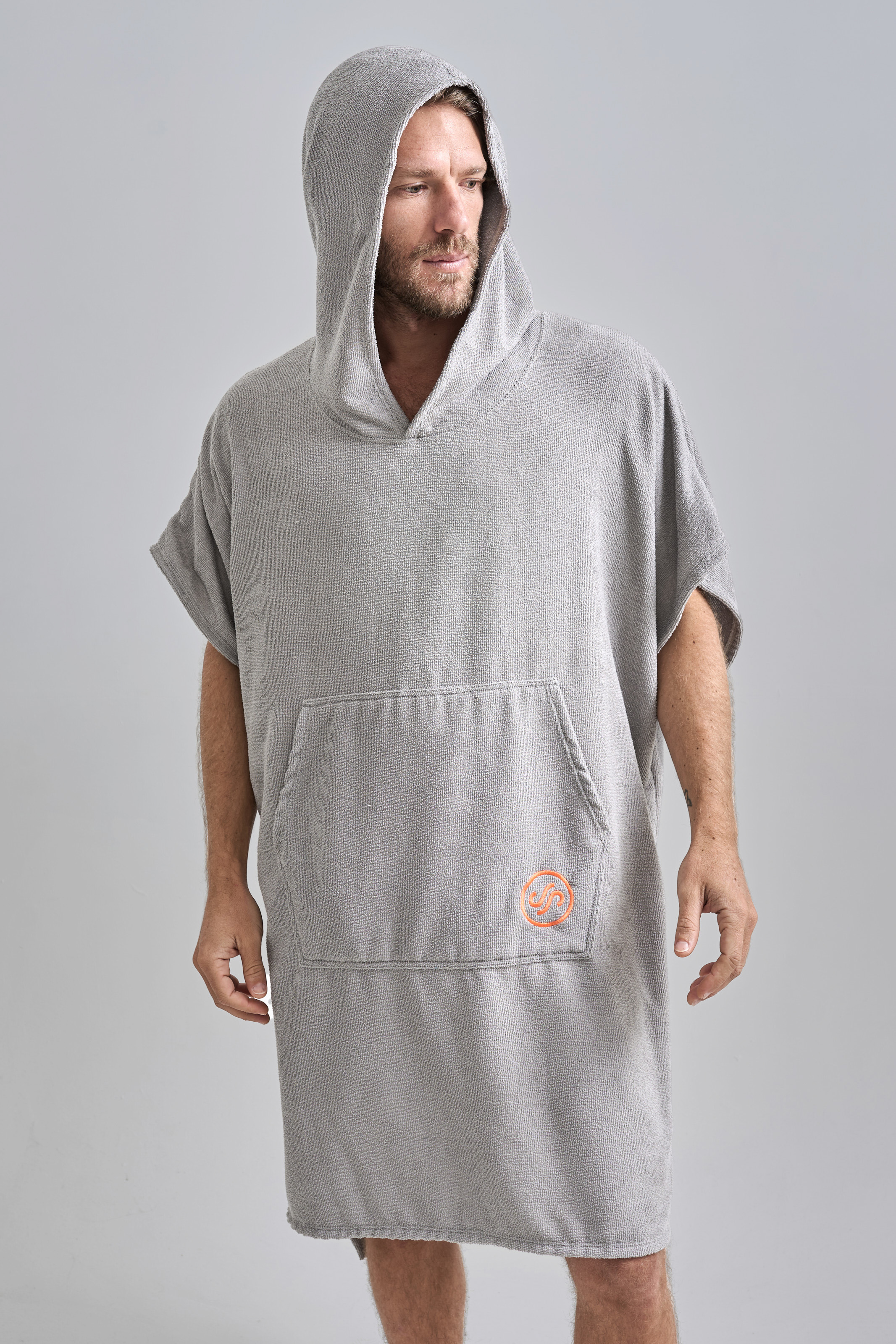 Poncho Downwind Cinza Escuro | Austral