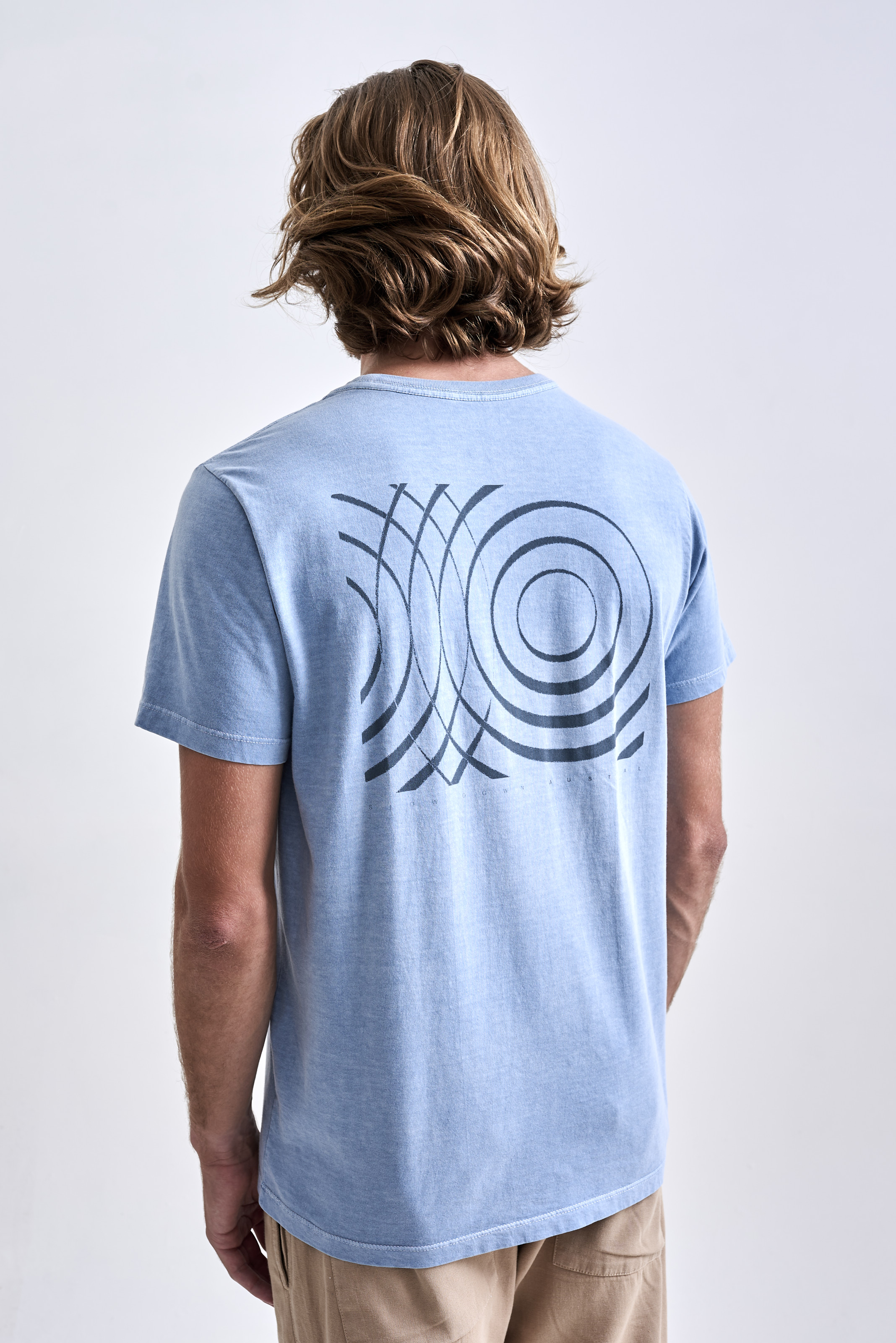 Camiseta Drop II Stone Azul Claro