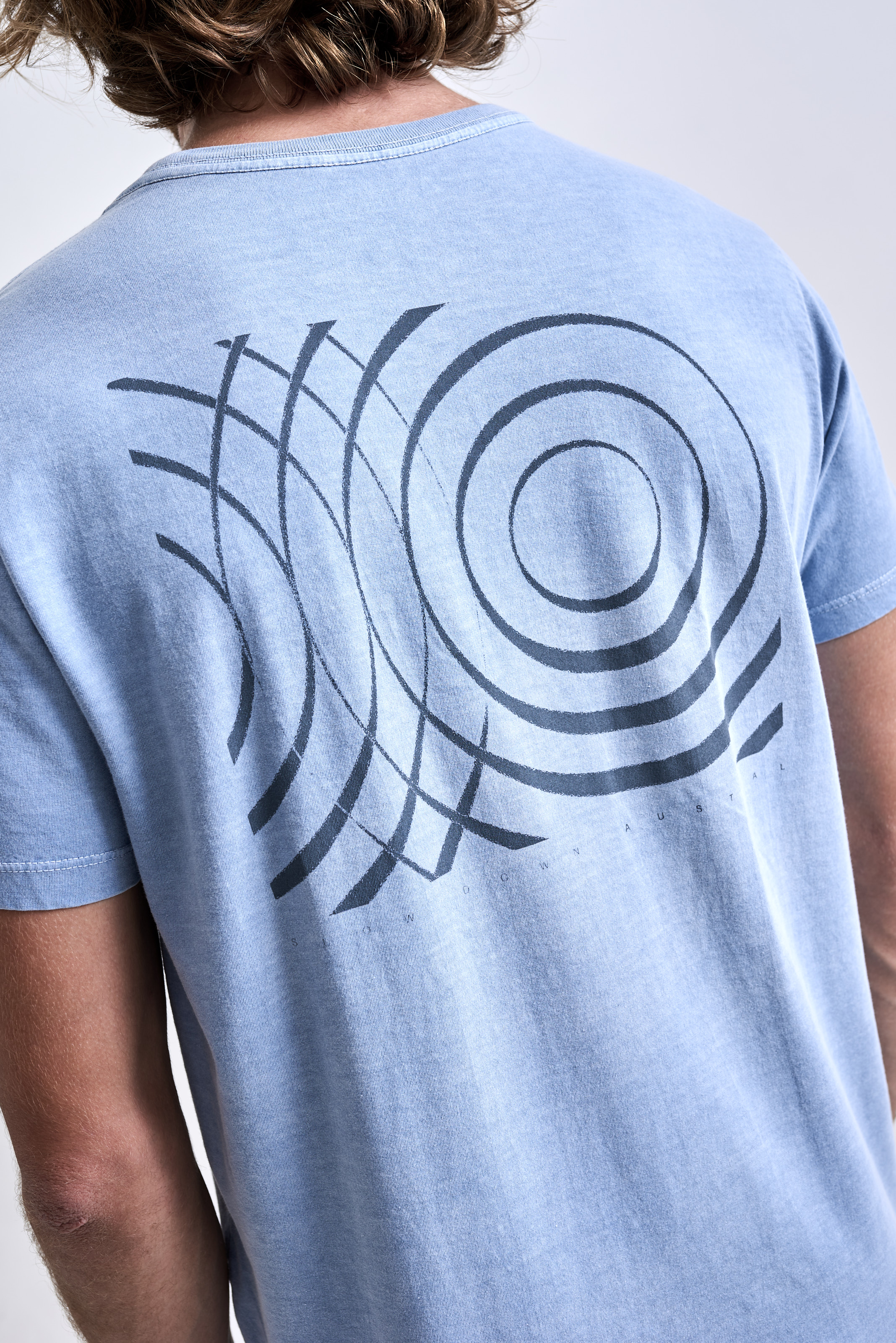 Camiseta Drop II Stone Azul Claro