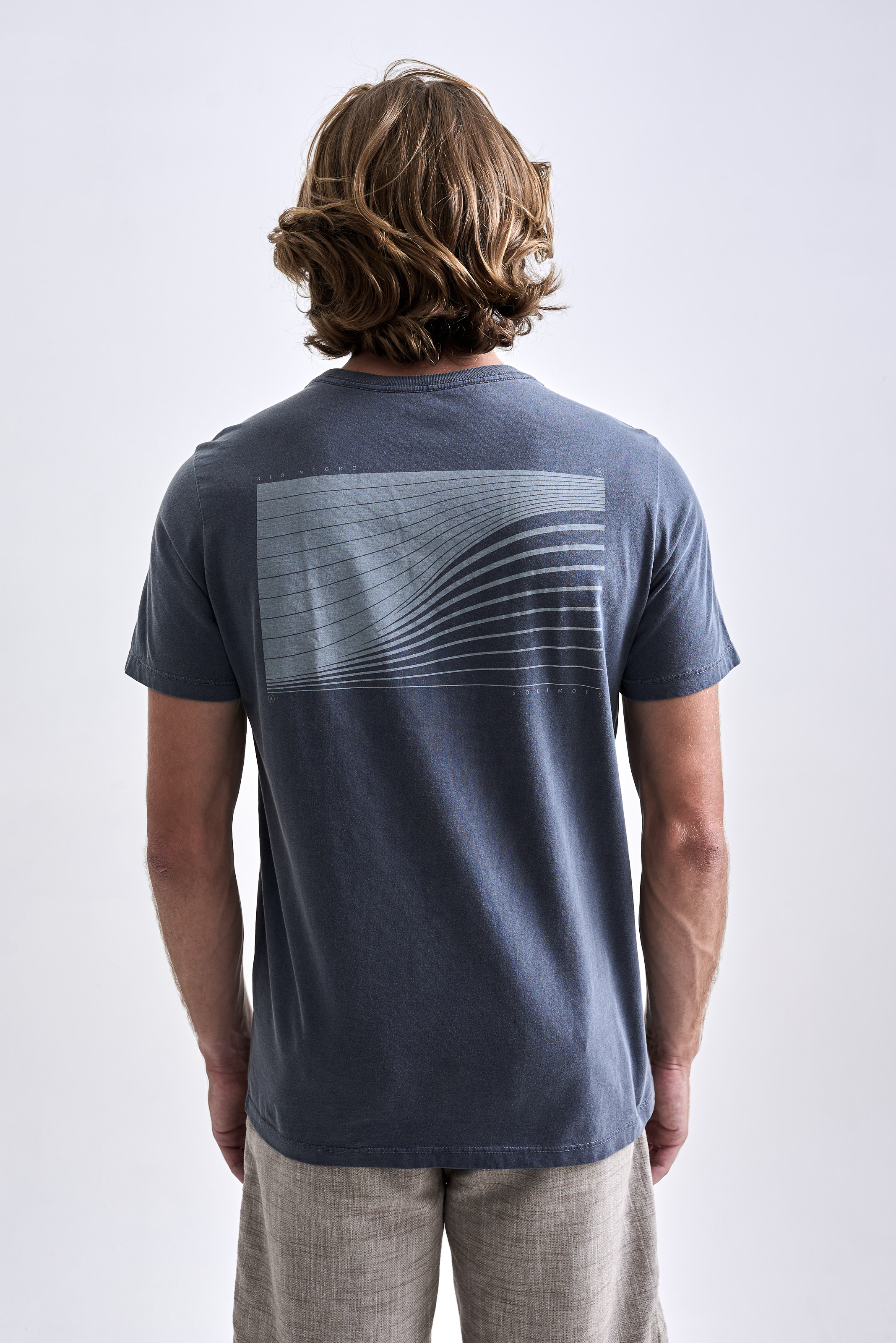 Camiseta Rns Stone Azul Midnight