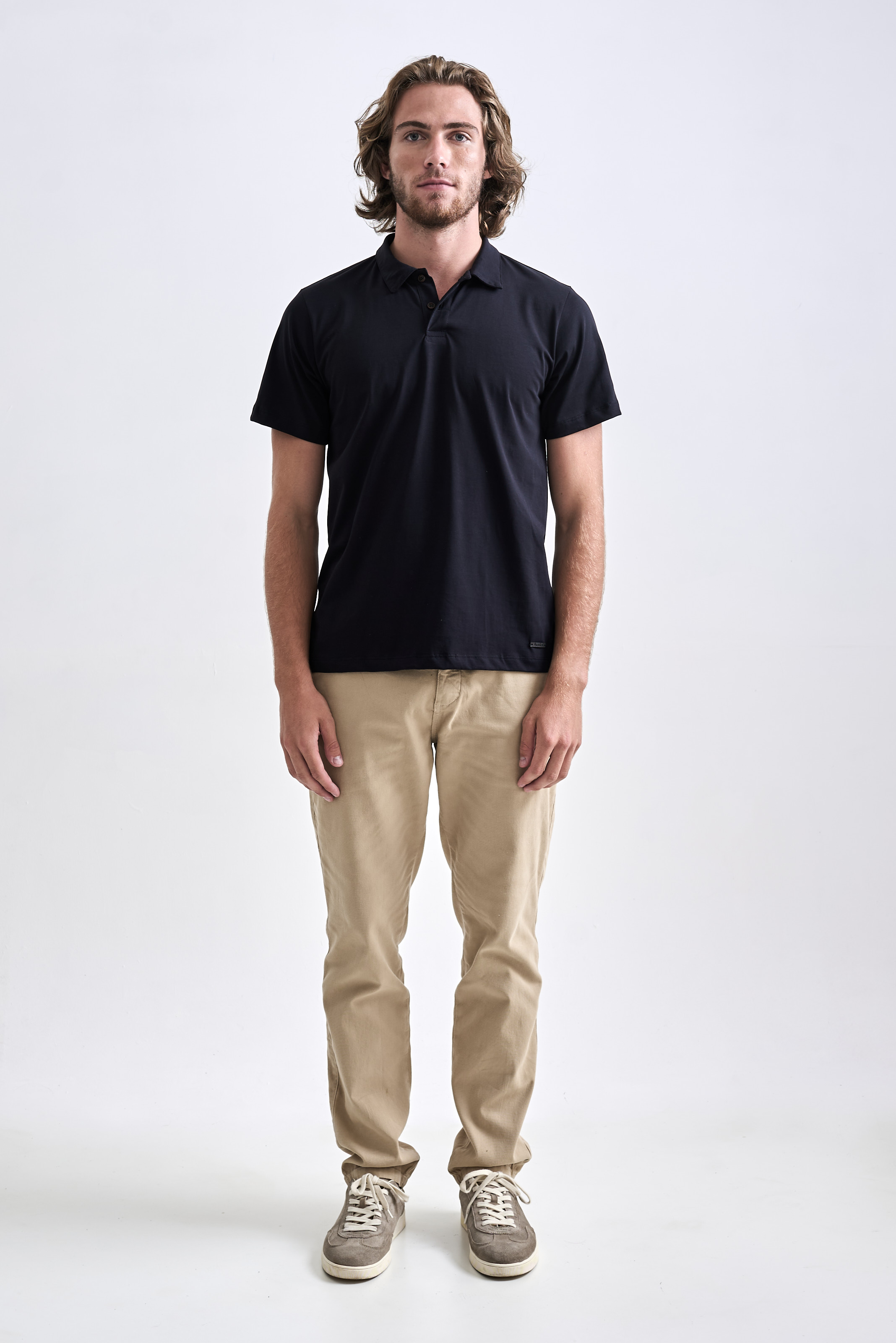 Polo Pima Classic Preto | Austral