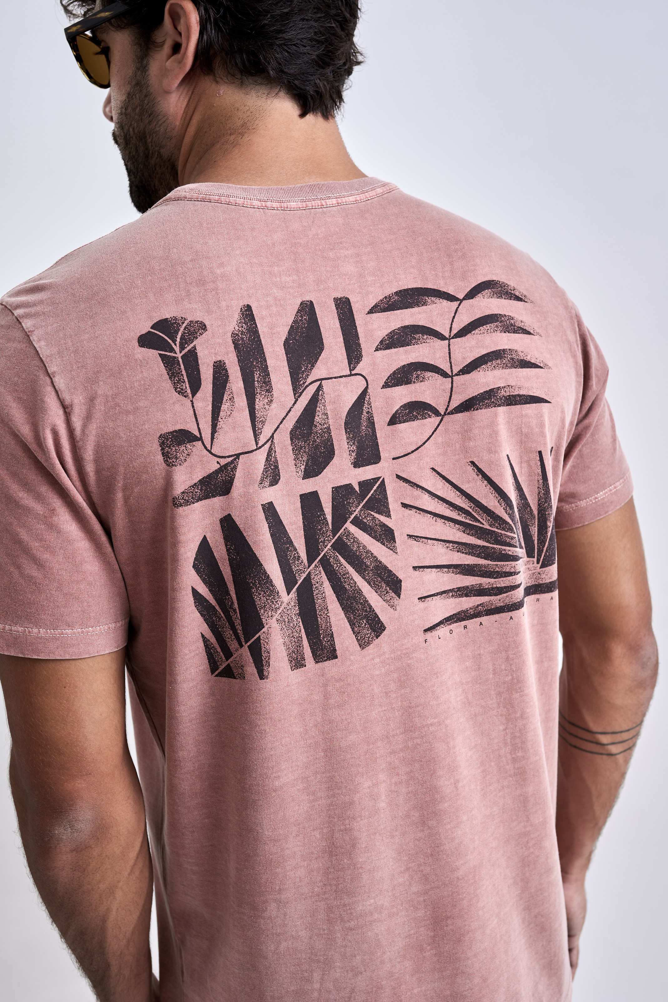 Camiseta Flora Stone Coral