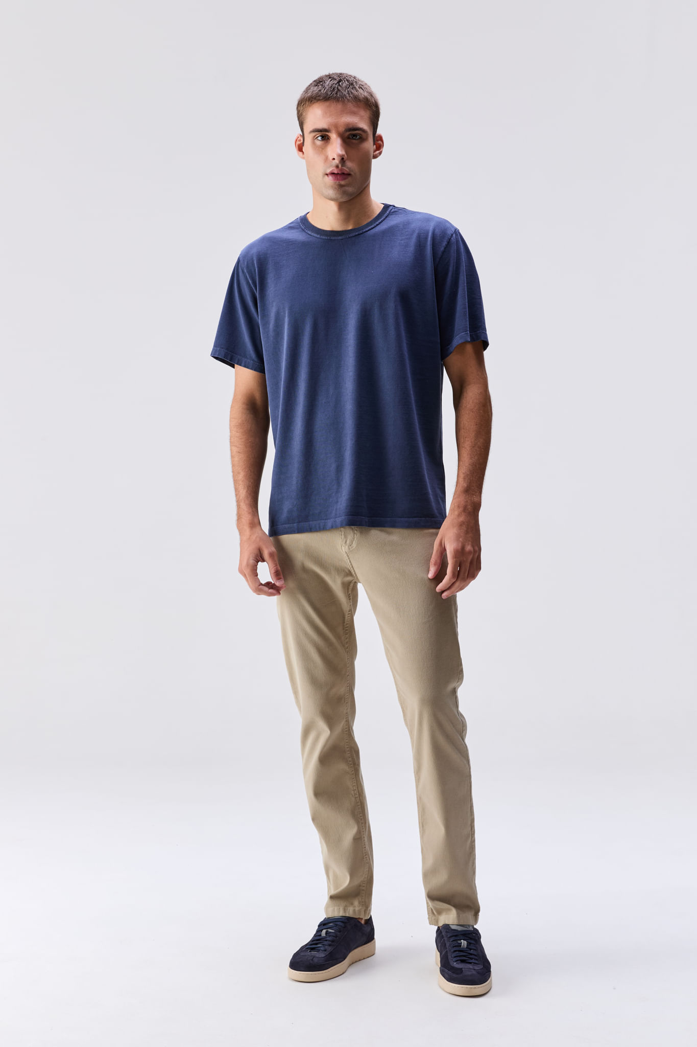 Camiseta Oversized Rugby Stone Azul Midnight | Austral