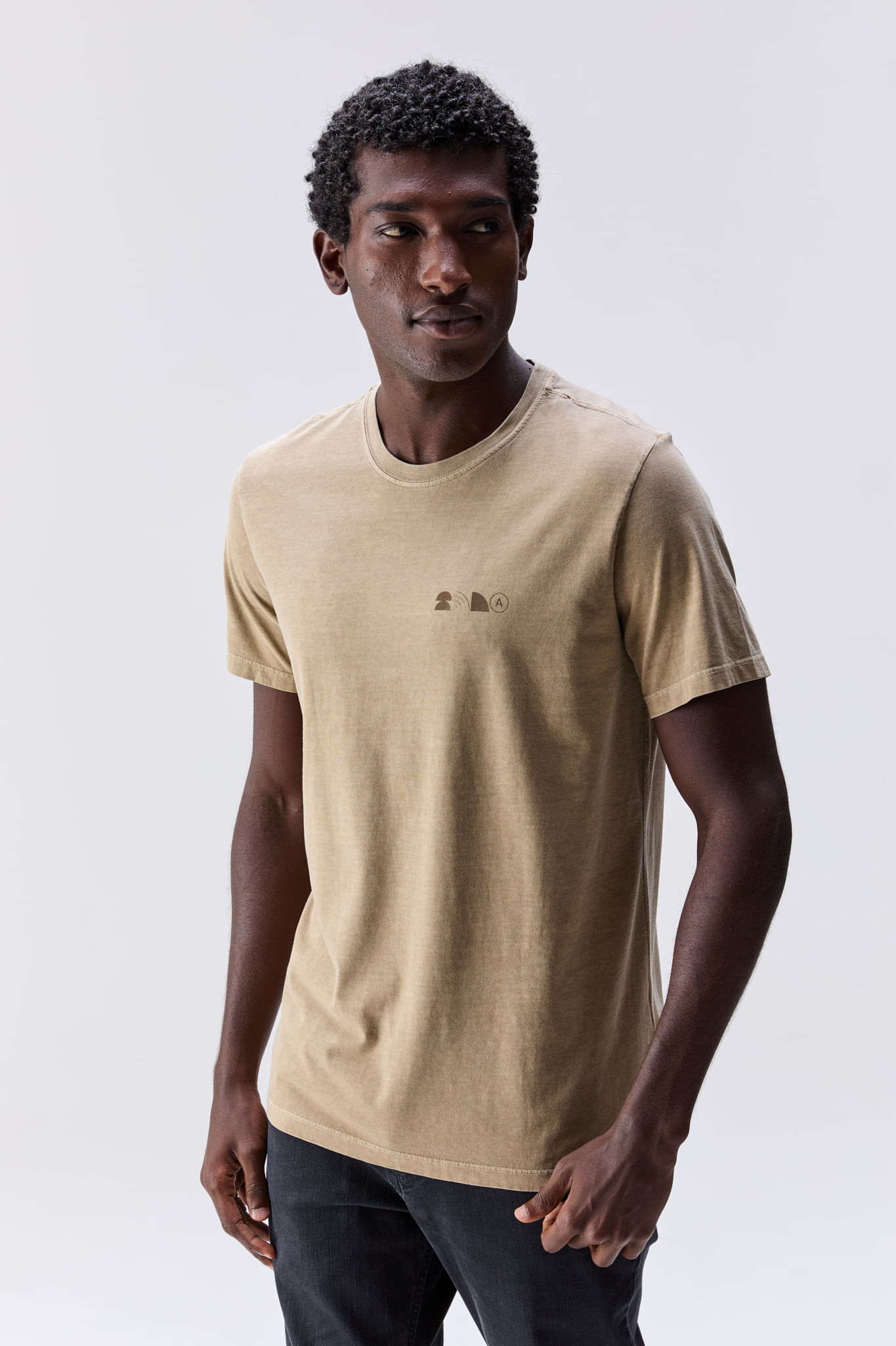 Camiseta Bugio Bege
