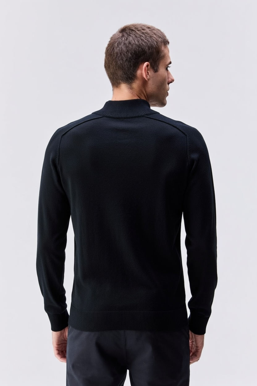 Tricot Cashmere Aspen Preto