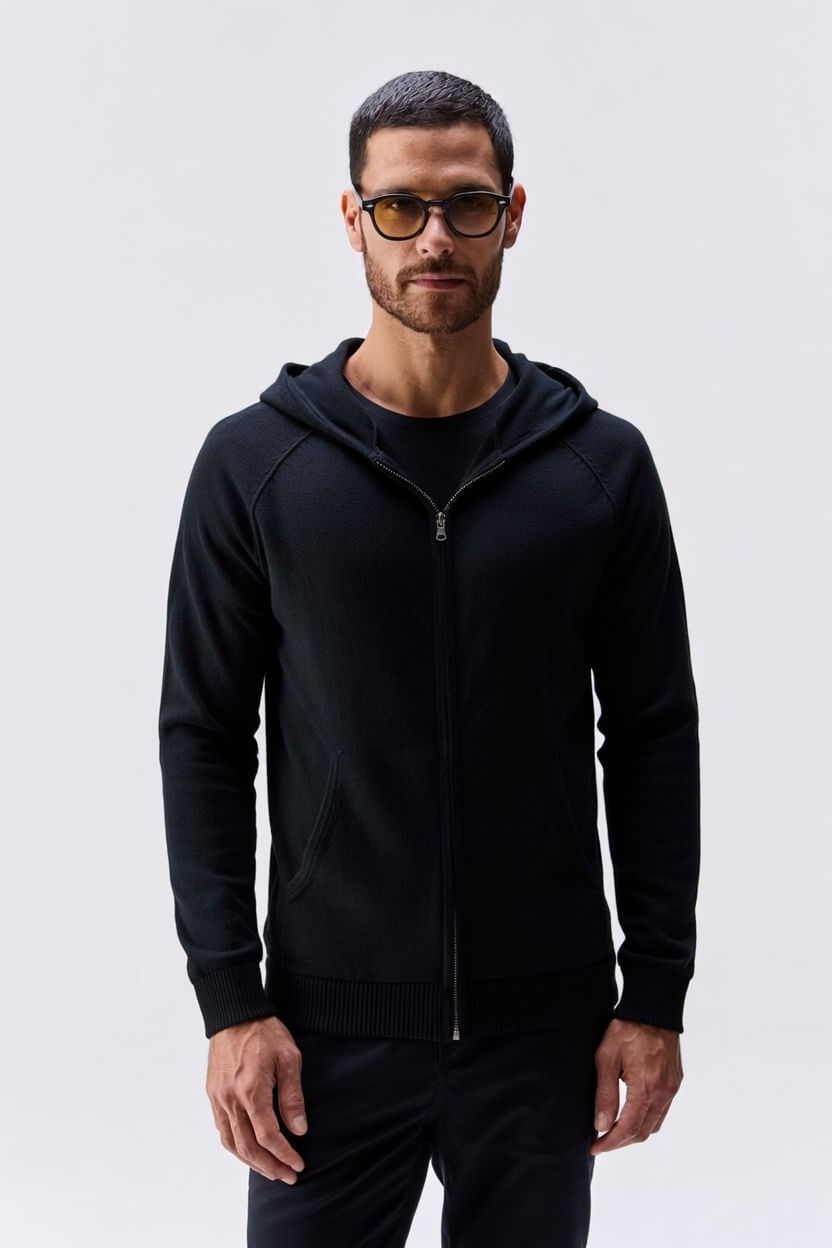Tricot Cashmere Park City Preto
