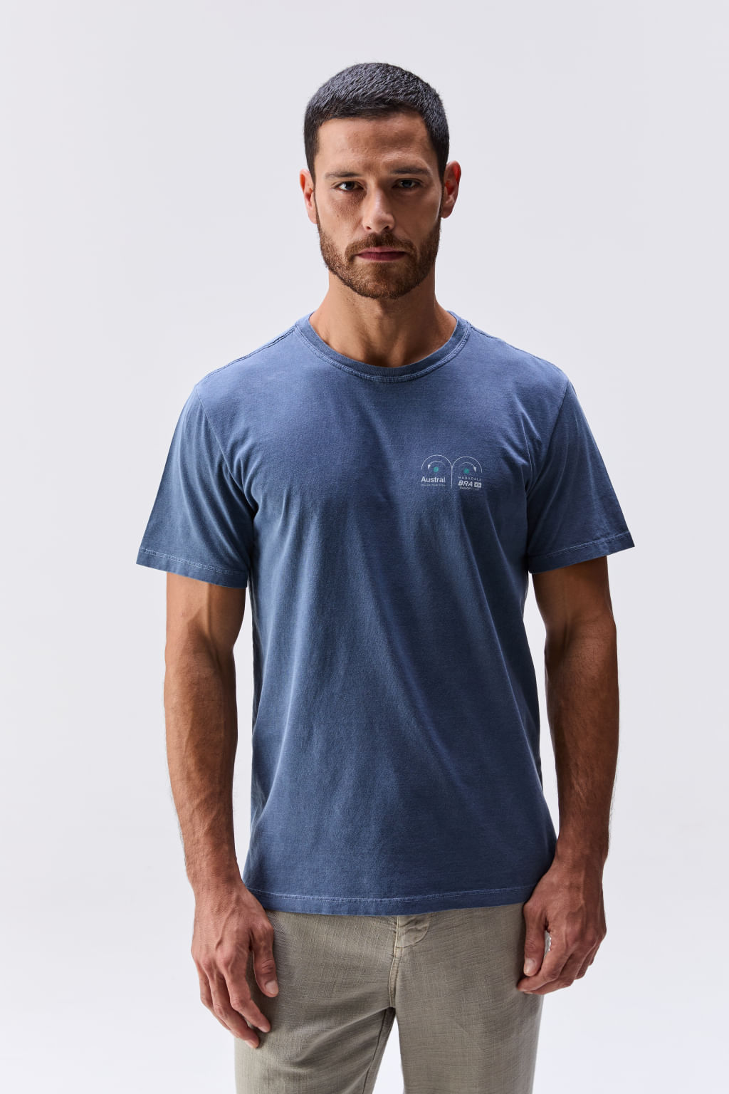 Camiseta Circuit Sail Gp Stone Azul Midnight