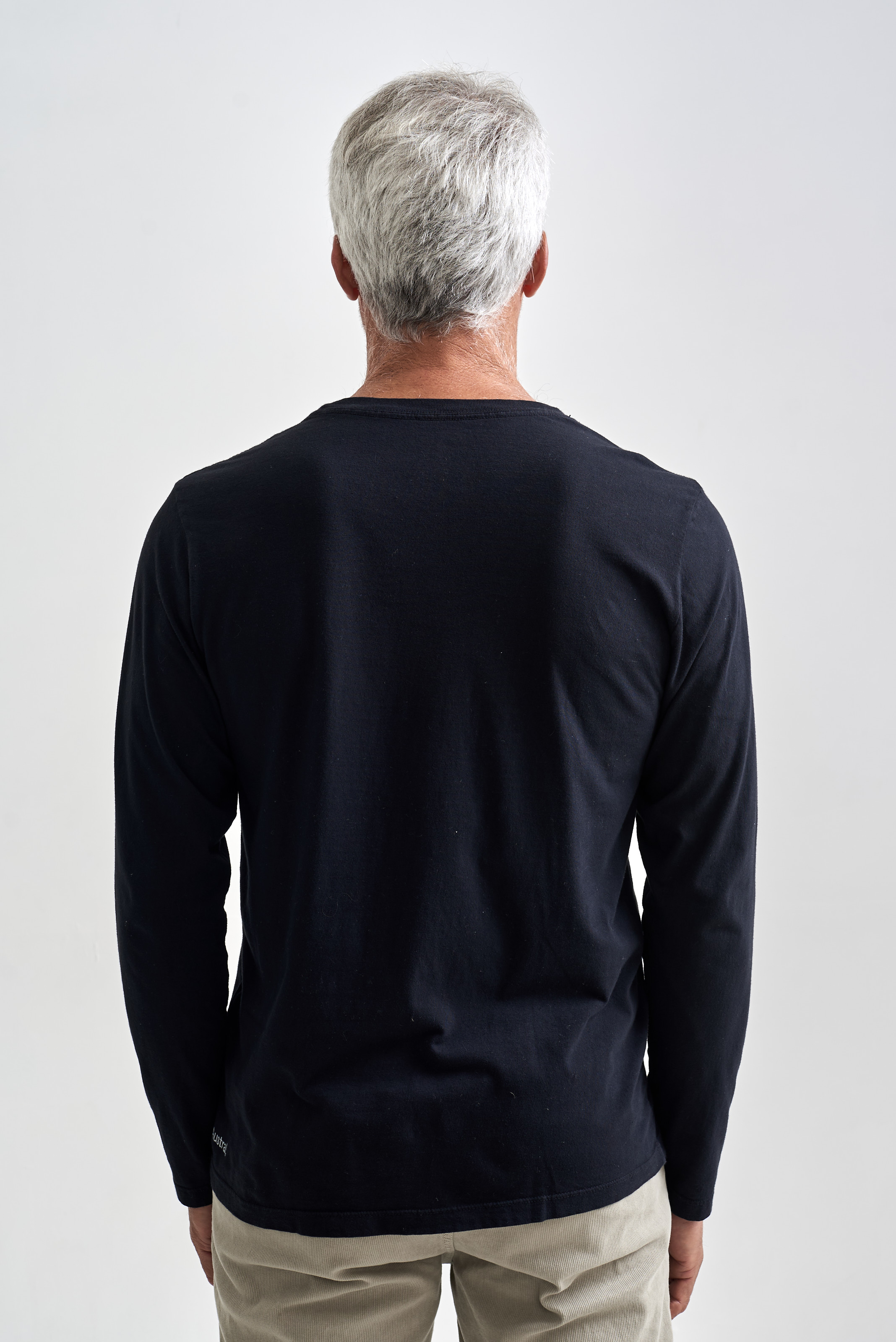 Camiseta Basic Manga Longa Preto