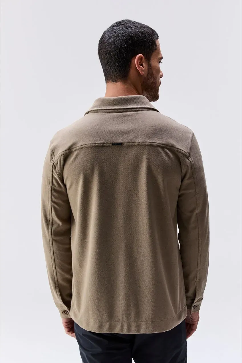 Overshirt Malha Stelvio Khaki