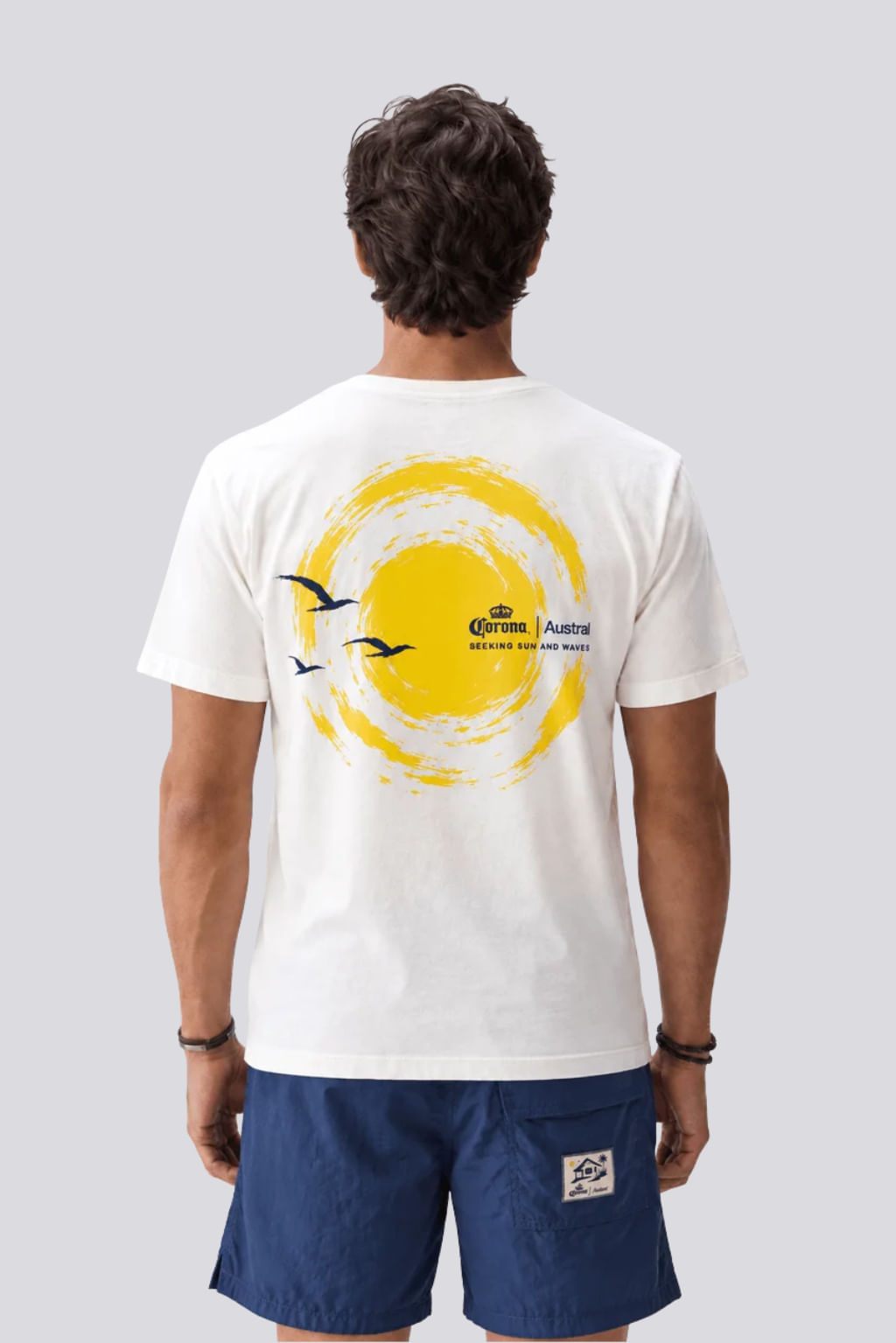 Camiseta Graphic Light Corona Off White