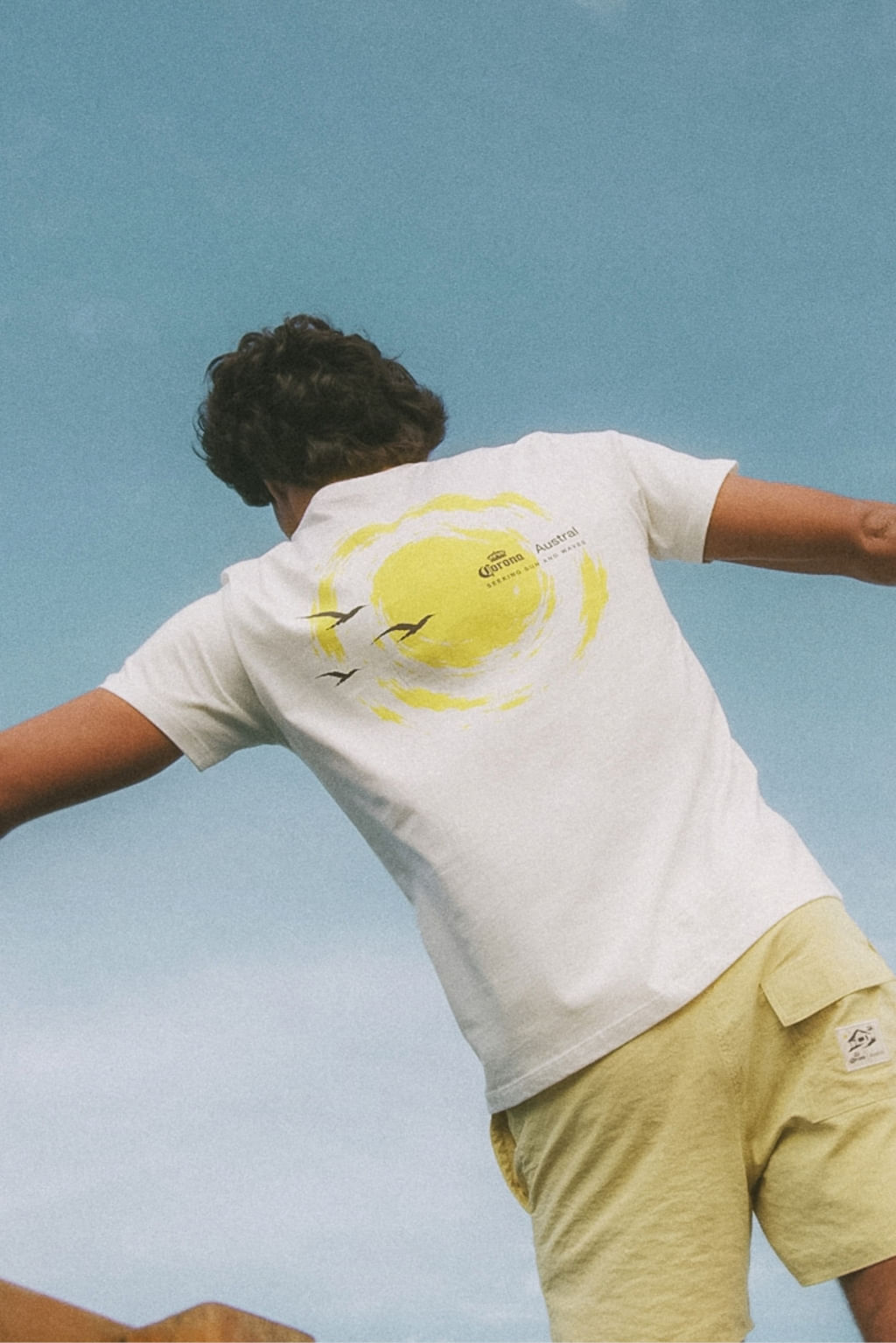 Camiseta Graphic Light Corona Off White